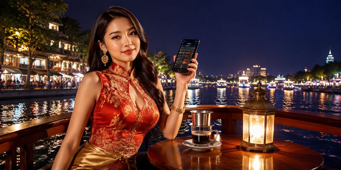 Người dùng Hà Nội vừa uống cà phê vừa khám phá game casino mới trên điện thoại